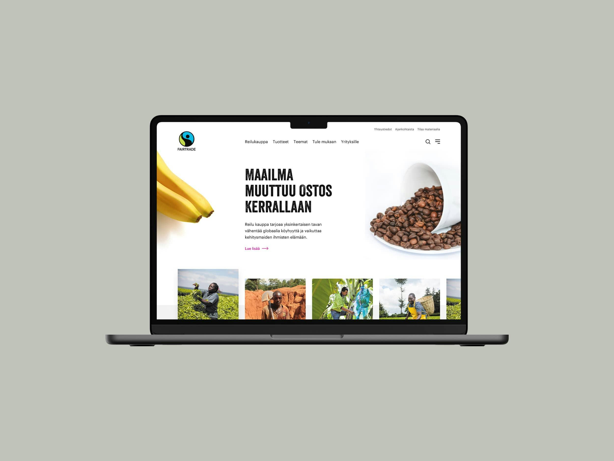Fair trade home page