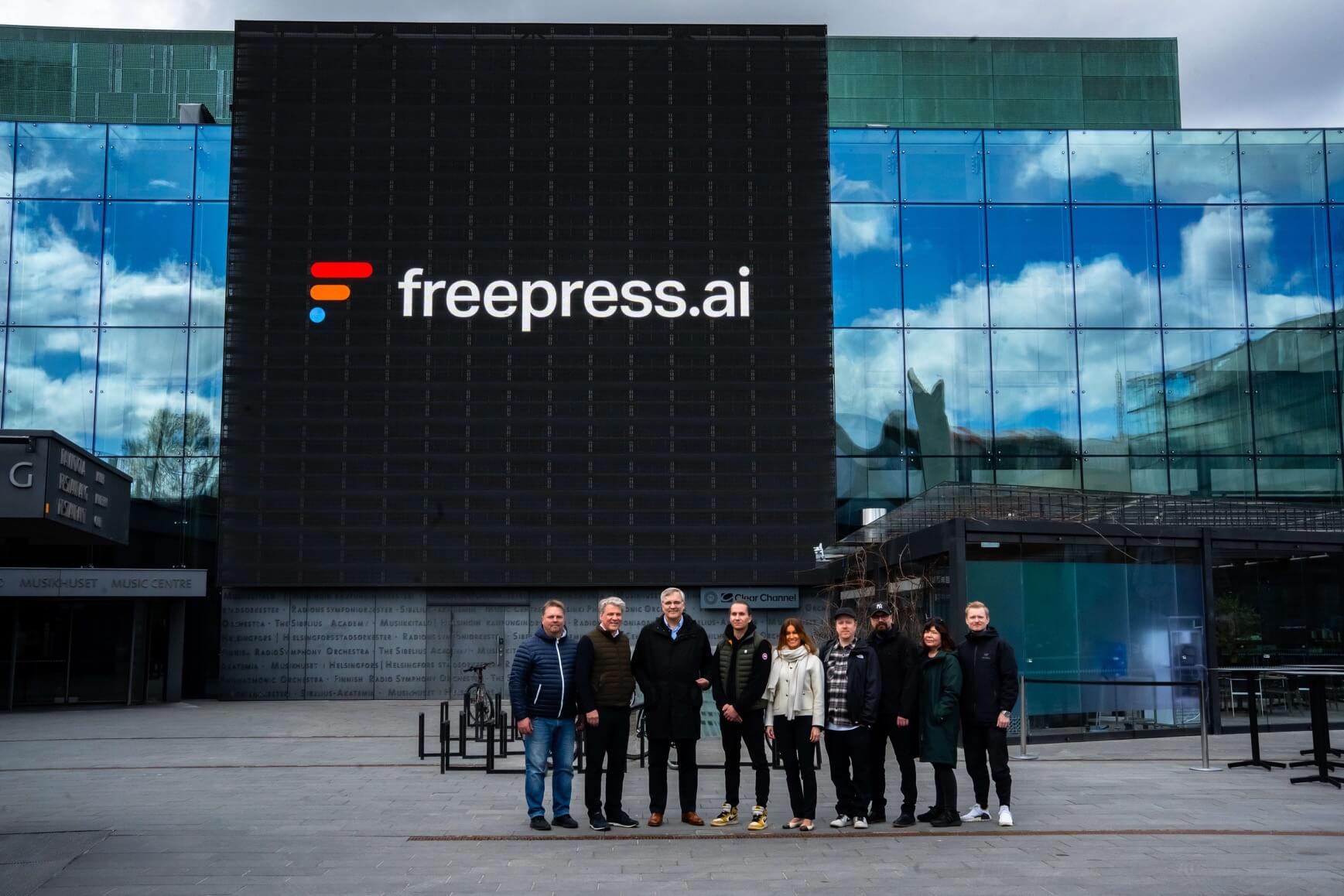 Freepress pre-launch event