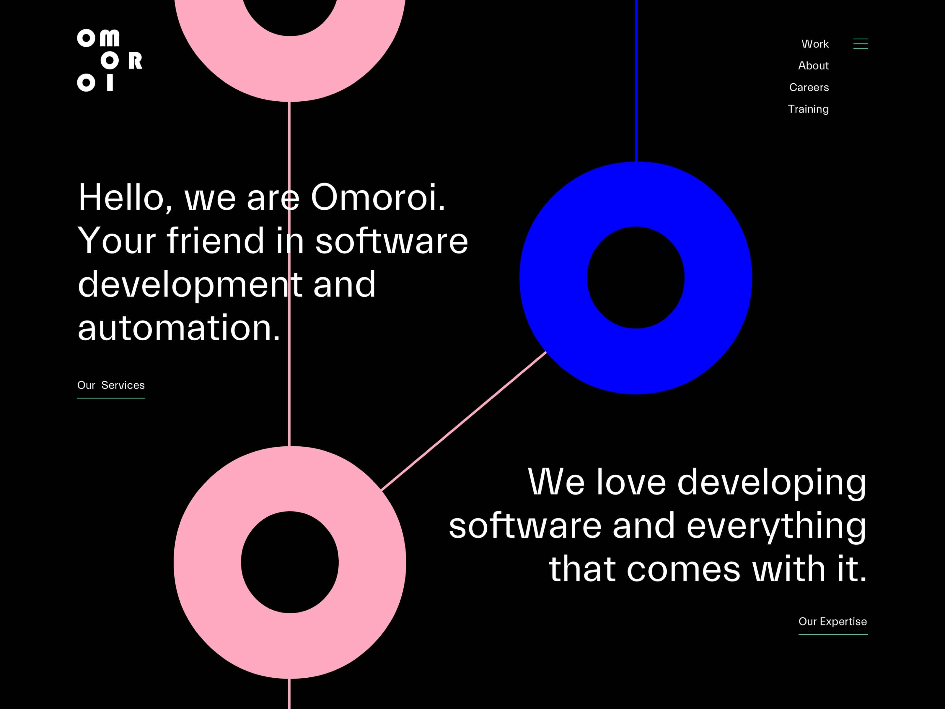 Omoroi homepage